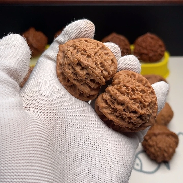 文玩核桃把件39+全品佛肚