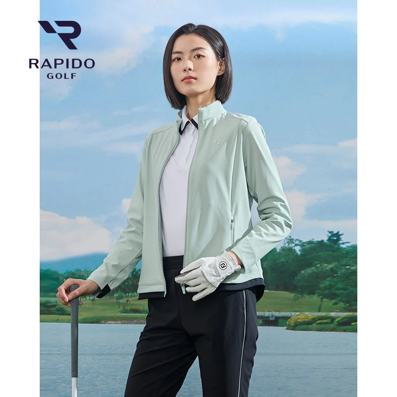 【新品】Rapido睿必度25春女士高尔夫GOLF修身夹克雳霹道VP5Z76P01