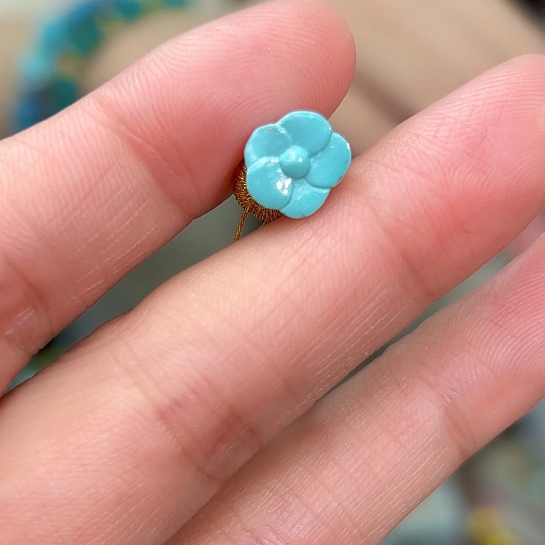 绿松石珠宝奇石未镶嵌