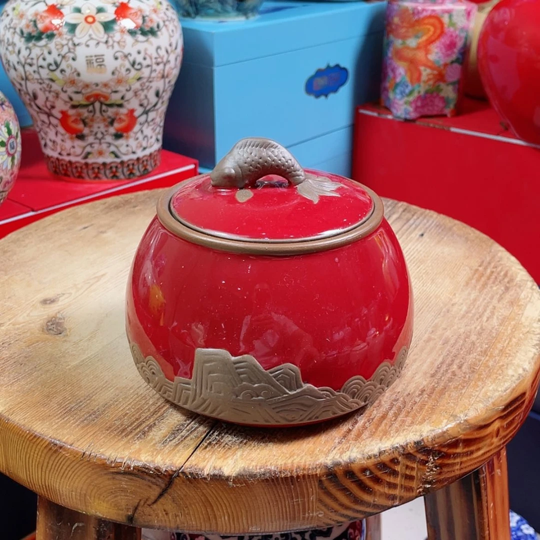 【闪购商品】罐陶瓷茶叶罐密封罐