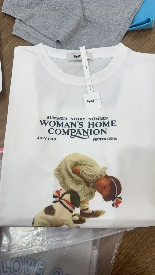 《小女孩和狗apm 》   夏季短袖160林夏.韩系seoul