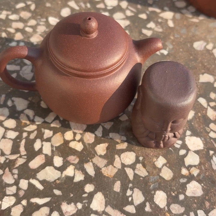 紫泥底槽青匏尊150cc