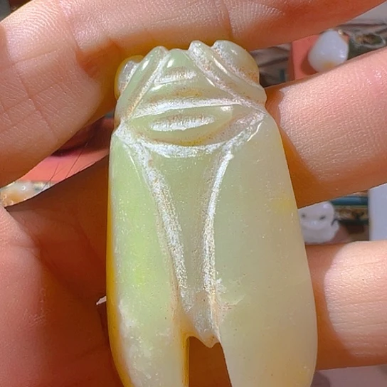 未镶嵌和田玉（糖玉）挂件