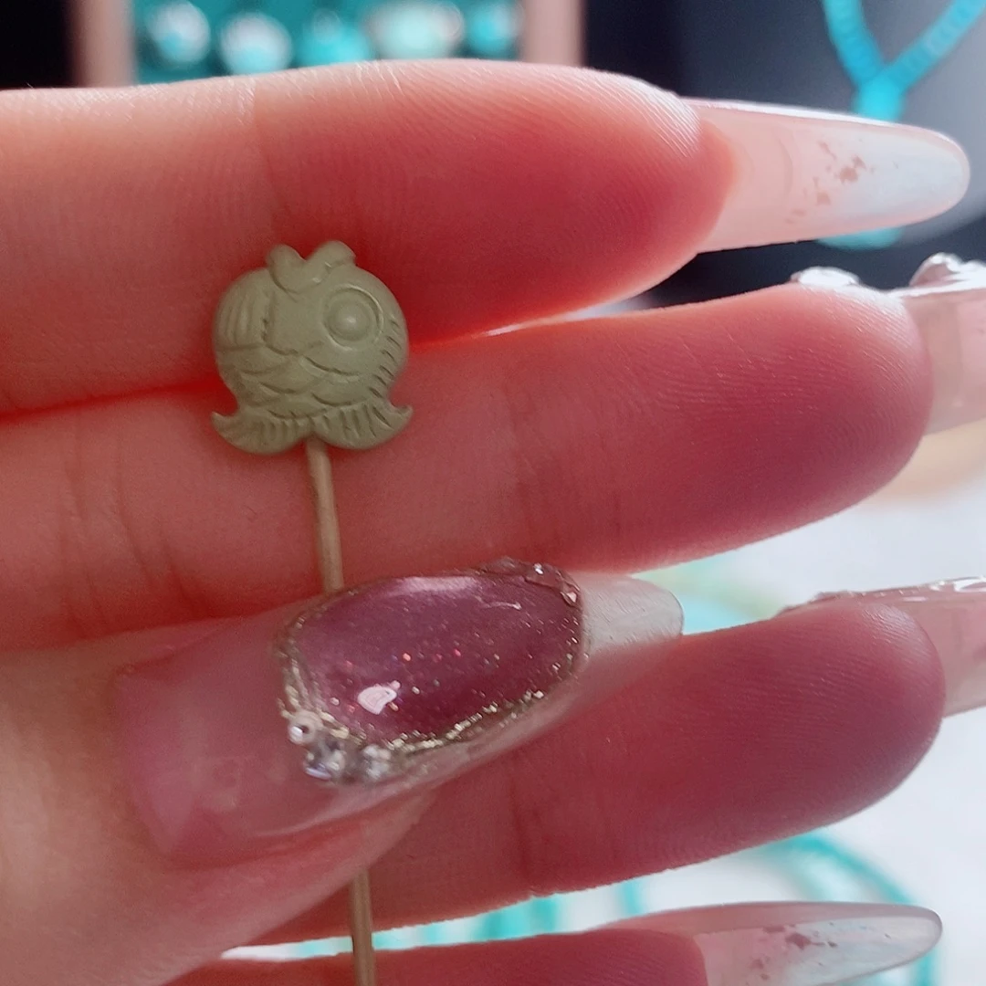 未镶嵌绿松石珠宝奇石