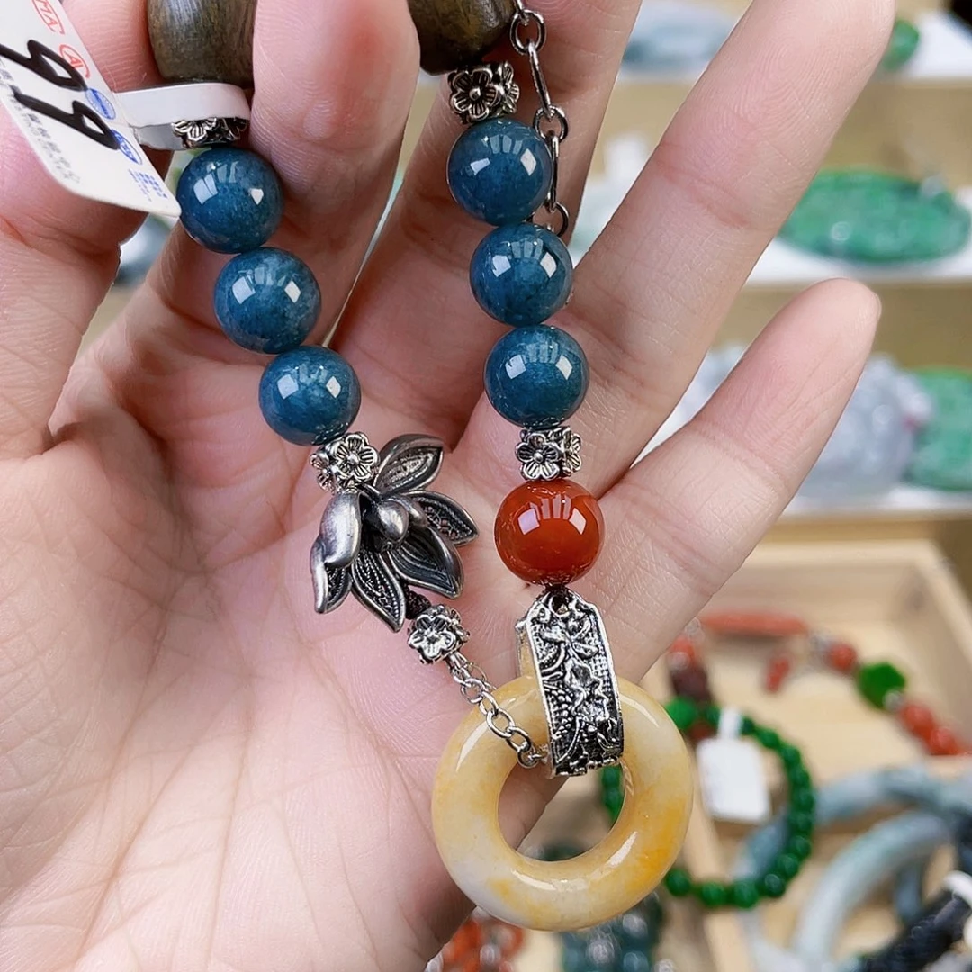 翡翠未镶嵌手链手链