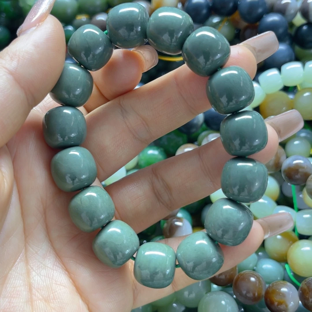 和田玉手链未镶嵌