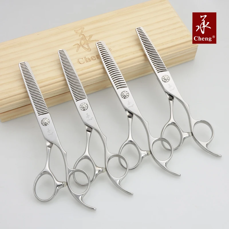 承剪 UB系列 V齿火焰齿手型牙剪 打薄剪发型师专用专业理发剪刀