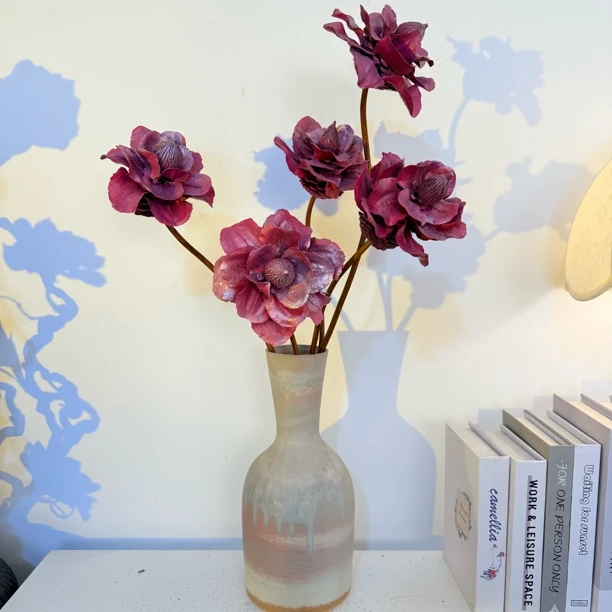 花禧【油画菩提莲】植绒永生花星荷永生果壳花无需打理花期超长