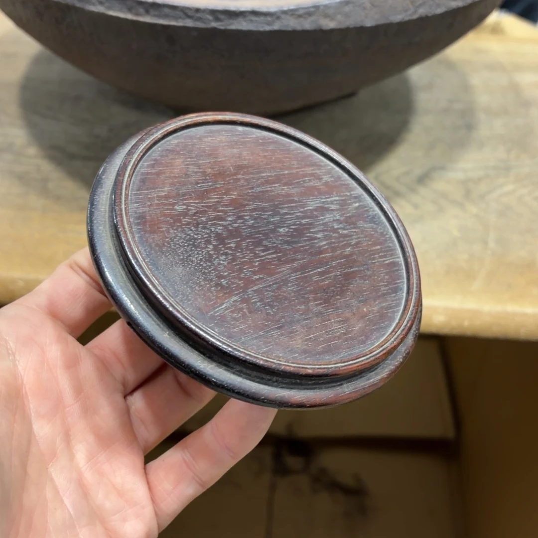 ****行花梨木般若中古美术工艺品