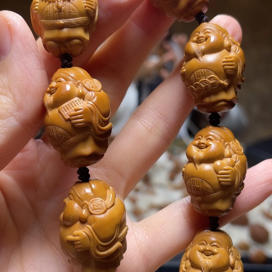 橄榄核手串/手链橄榄核 财神