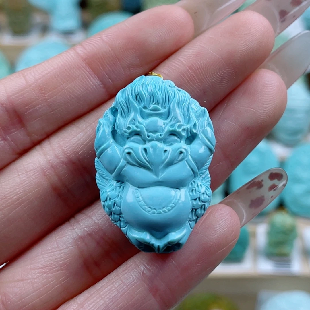 绿松石未镶嵌珠宝奇石