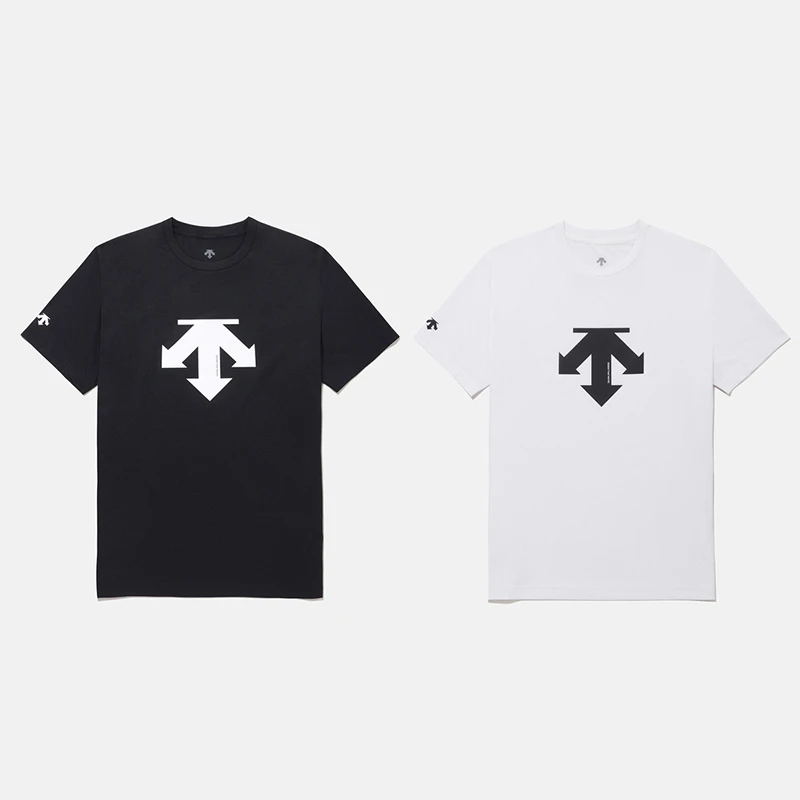 DESCENTE/迪桑特TOUGH大标速干25新款男女圆领T恤SQ123UTS12