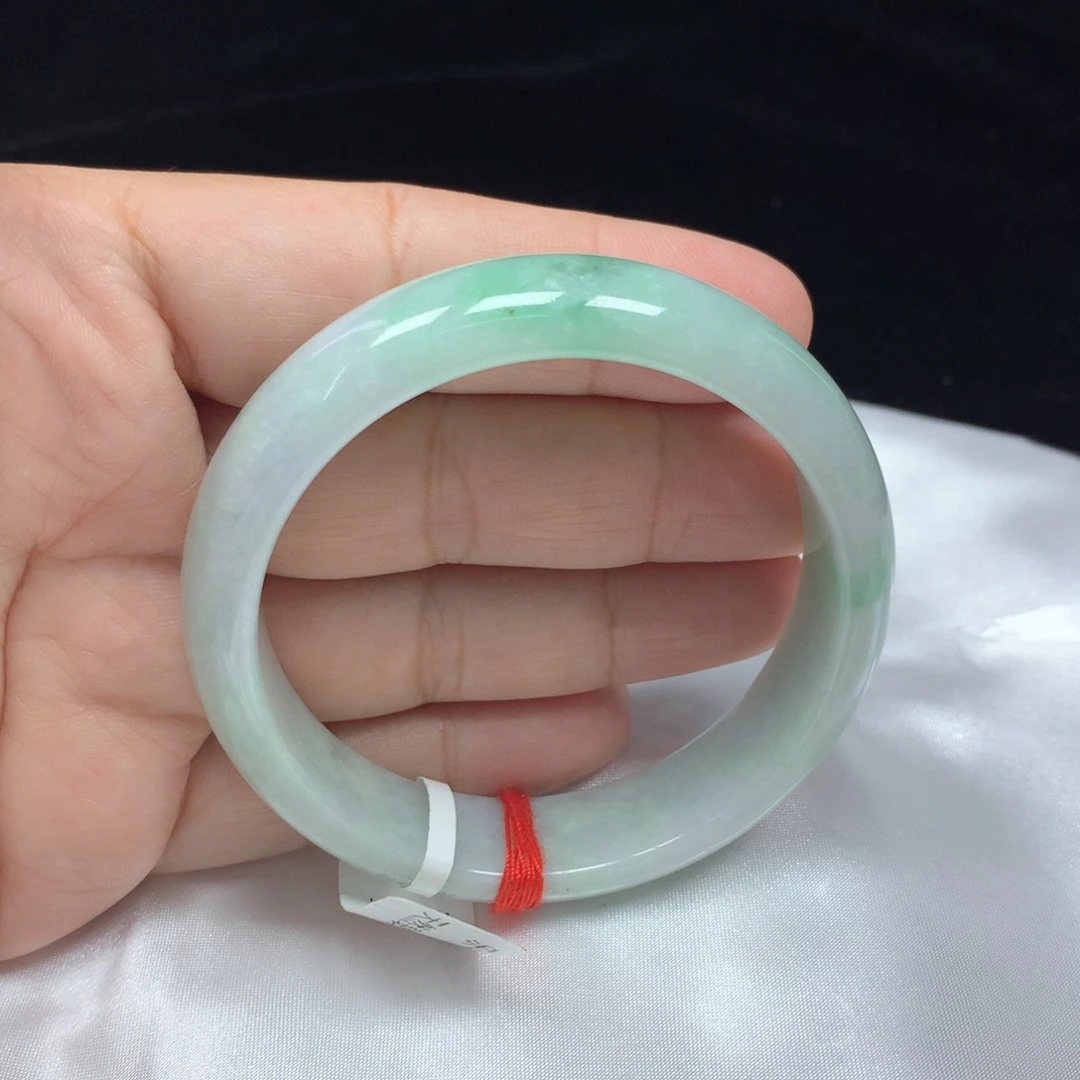 未镶嵌手镯翡翠正圈轮胎55.3