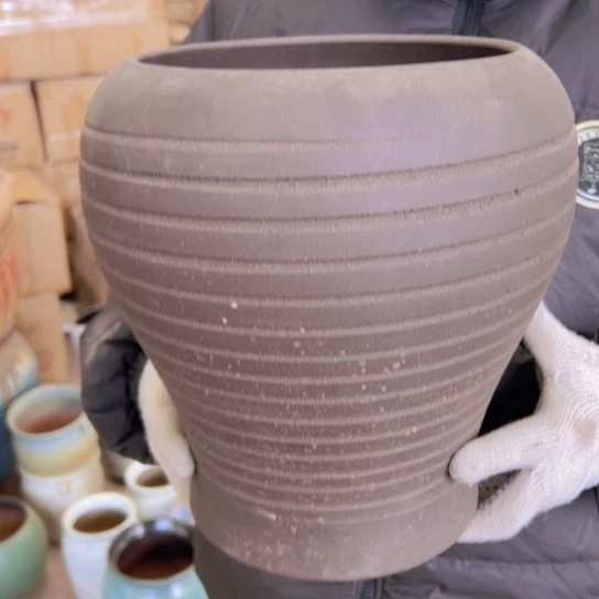 紫砂花盆高28口20————-