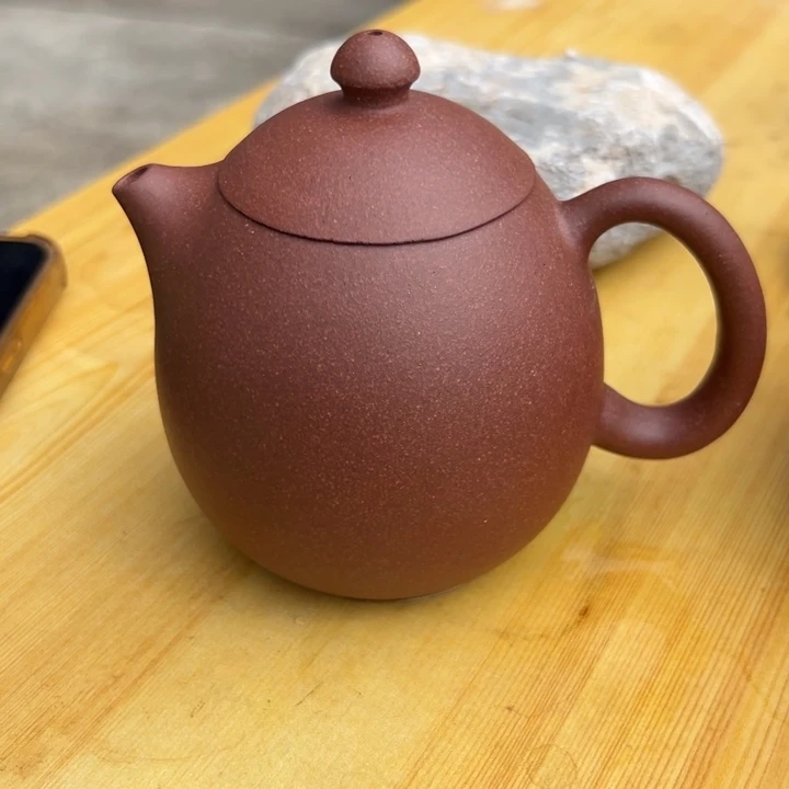 紫砂茶壶紫泥瑕疵300cc