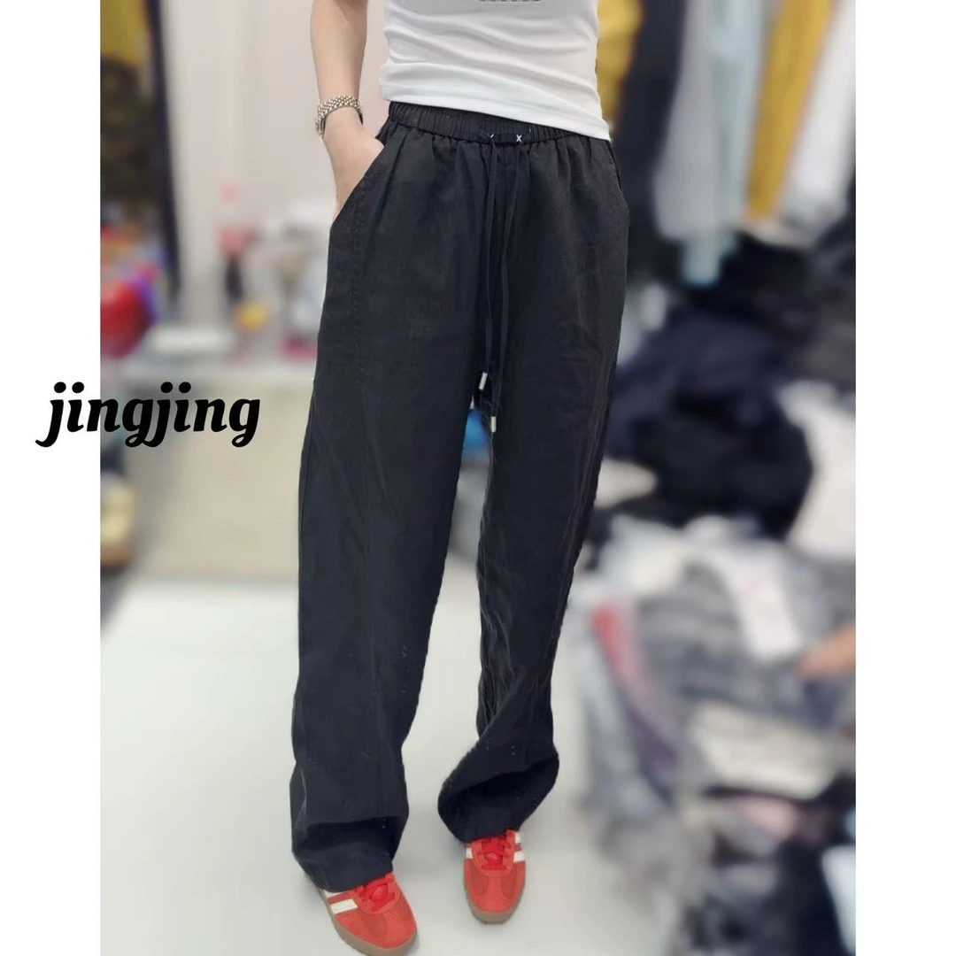 春季新款百搭休闲麻裤（2535）