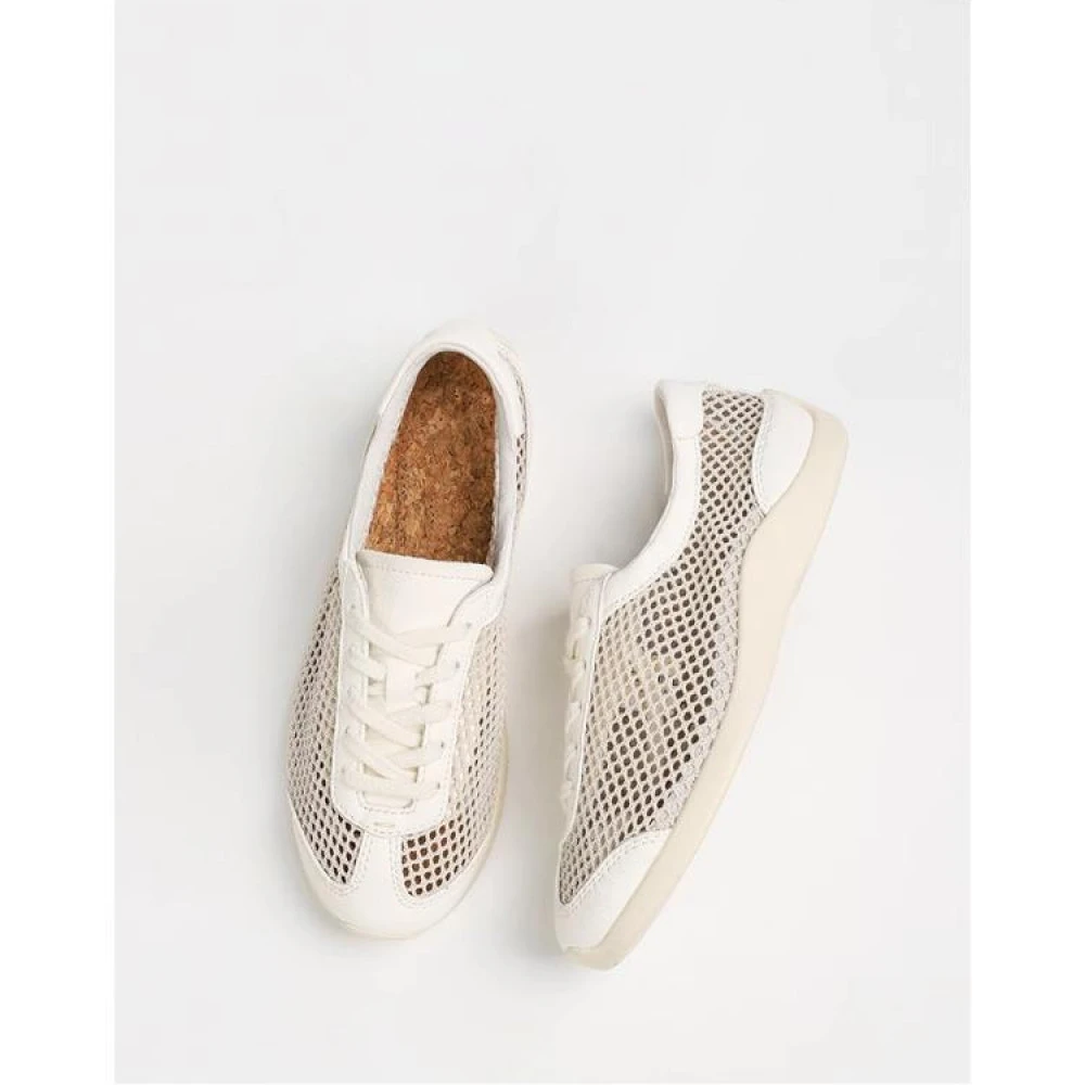 足下工业同款网布透气芭蕾德训鞋女2025运动风平底休闲阿甘单鞋