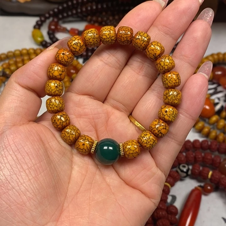 星月菩提吊坠老星月9.7