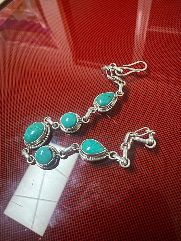 西吴尔原创松石色服装配色5珠手