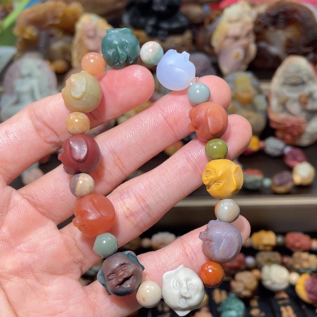 石英质玉未镶嵌手链