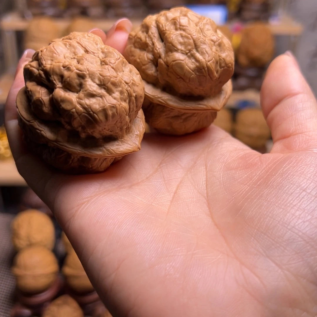 土***玊桃核把件金蟾疙瘩包H1、45……