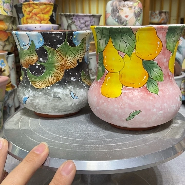 景德镇艺术手绘作品