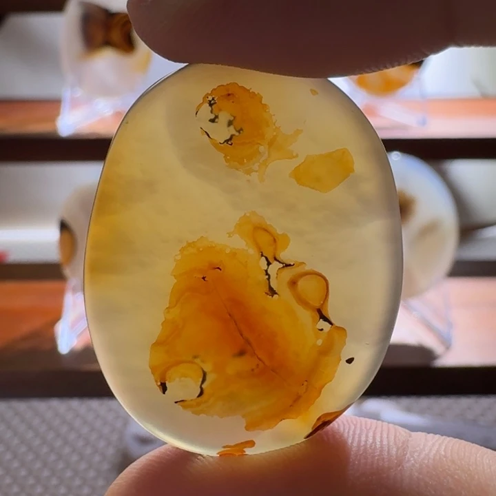 玛瑙/玉髓合金颈饰