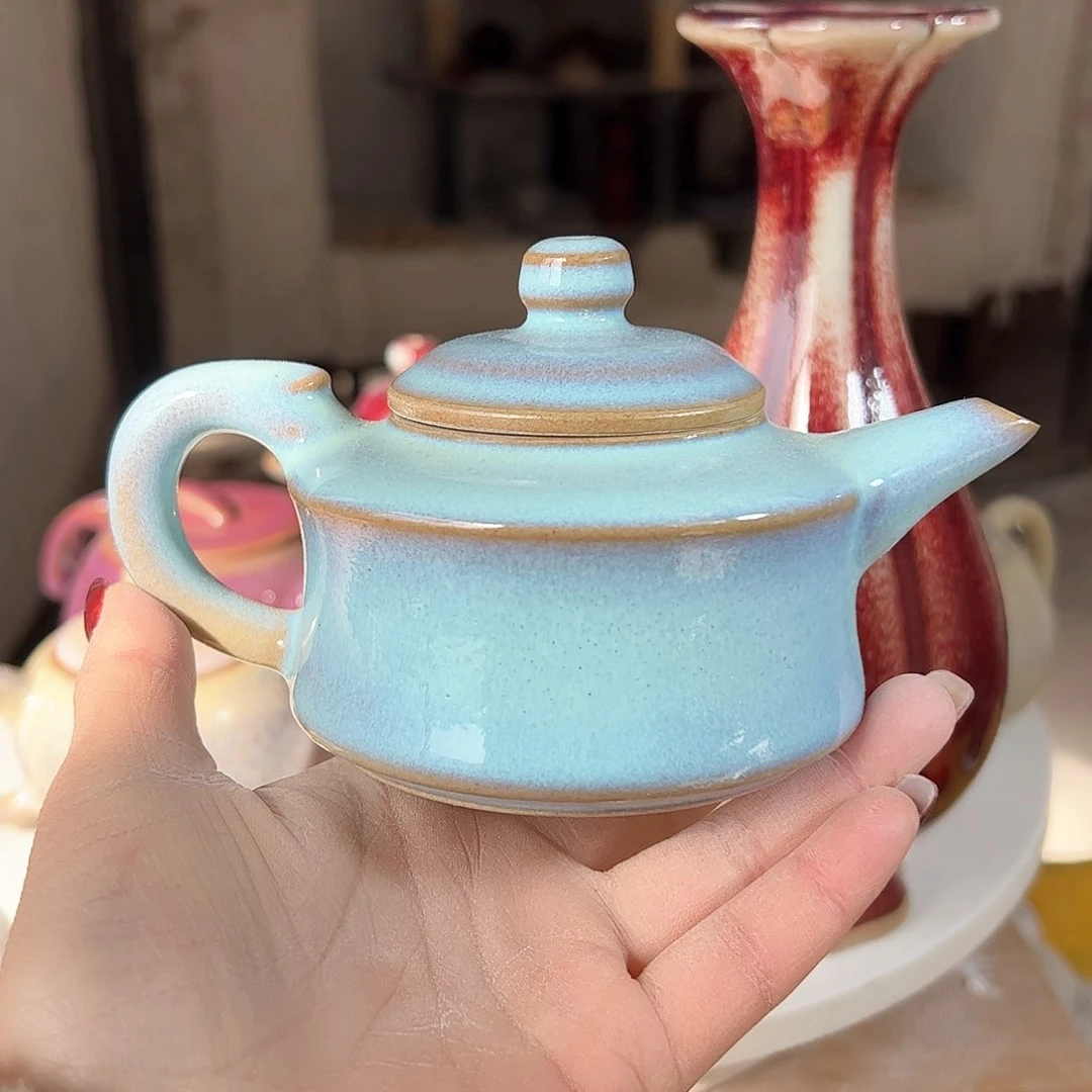摆件郑家钧窑摆件微