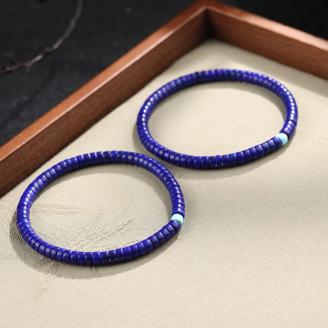 【举石严选】H1203-1000-022青金石手串（一件/多样性发/约4mm+）J