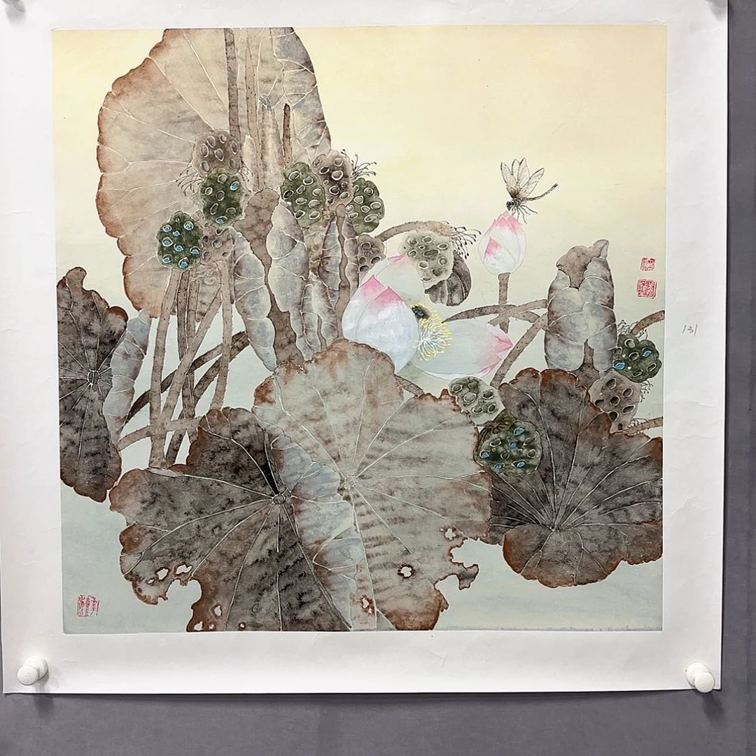 国画国画纯手绘作品请放心去藏