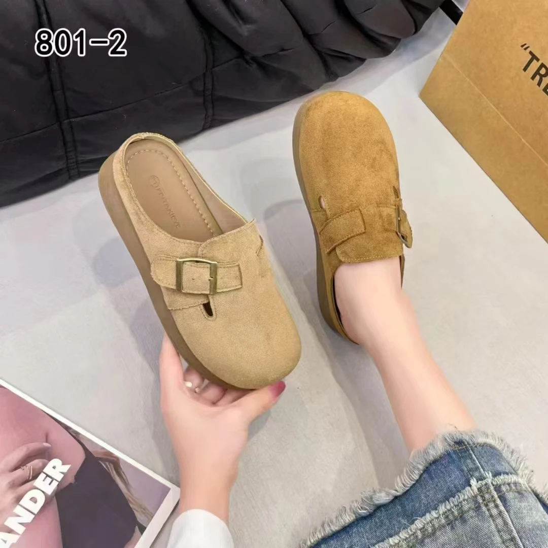 801羊京绒软底时尚女拖