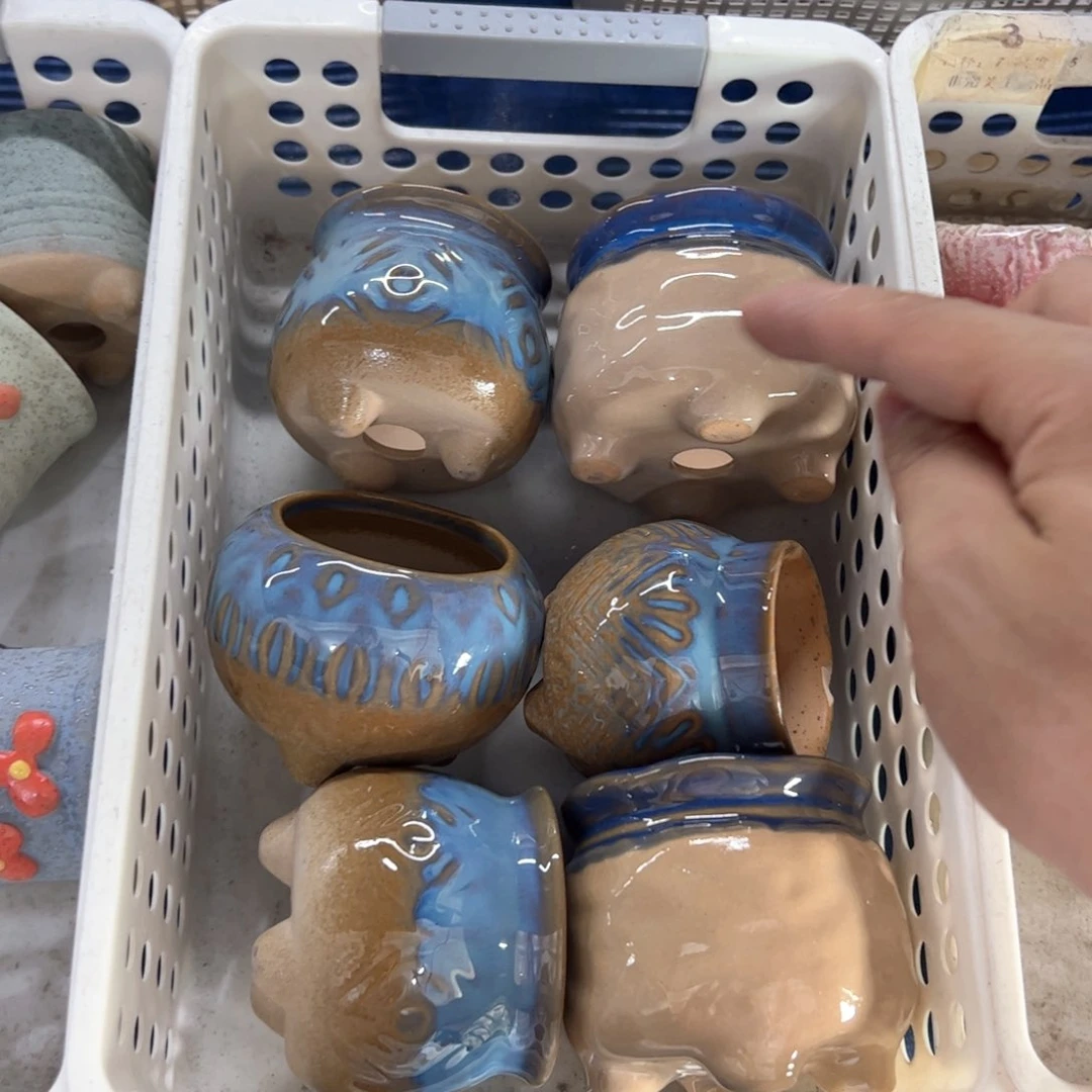 陶瓷多肉小花盆@@2075