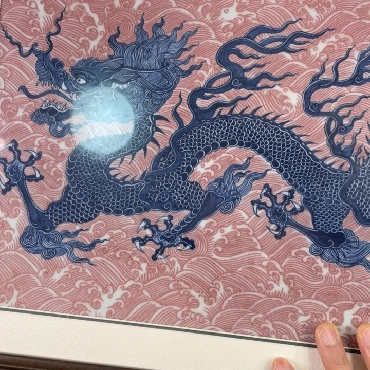 如**示景德镇手工手绘陶瓷