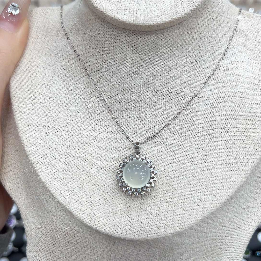 水晶银S925镶嵌戒指