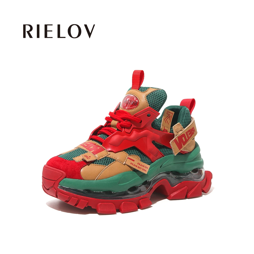 原创●RIELOV增高8cm时尚潮流百搭女士休闲鞋 666-128