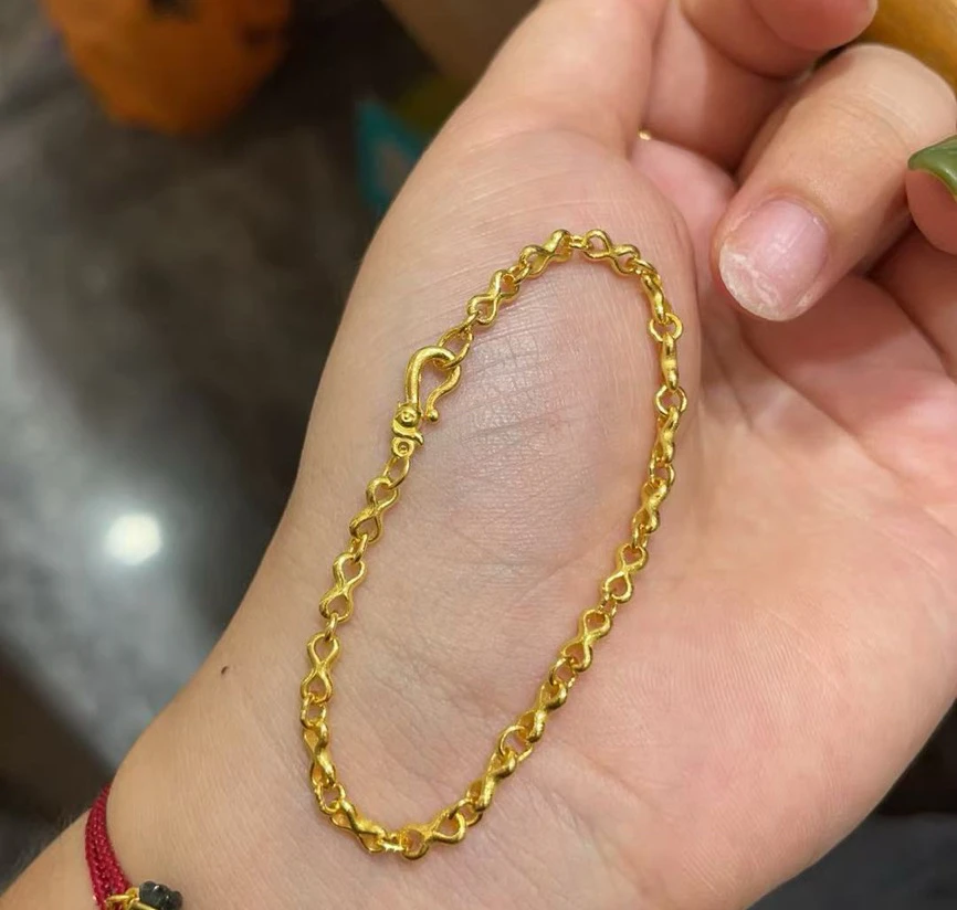 足金手链 欢欢哥哥的5.77克