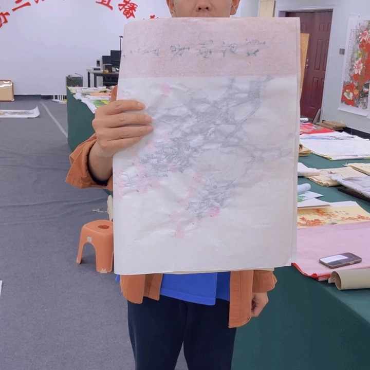 国画宣纸国画纯手绘作品
