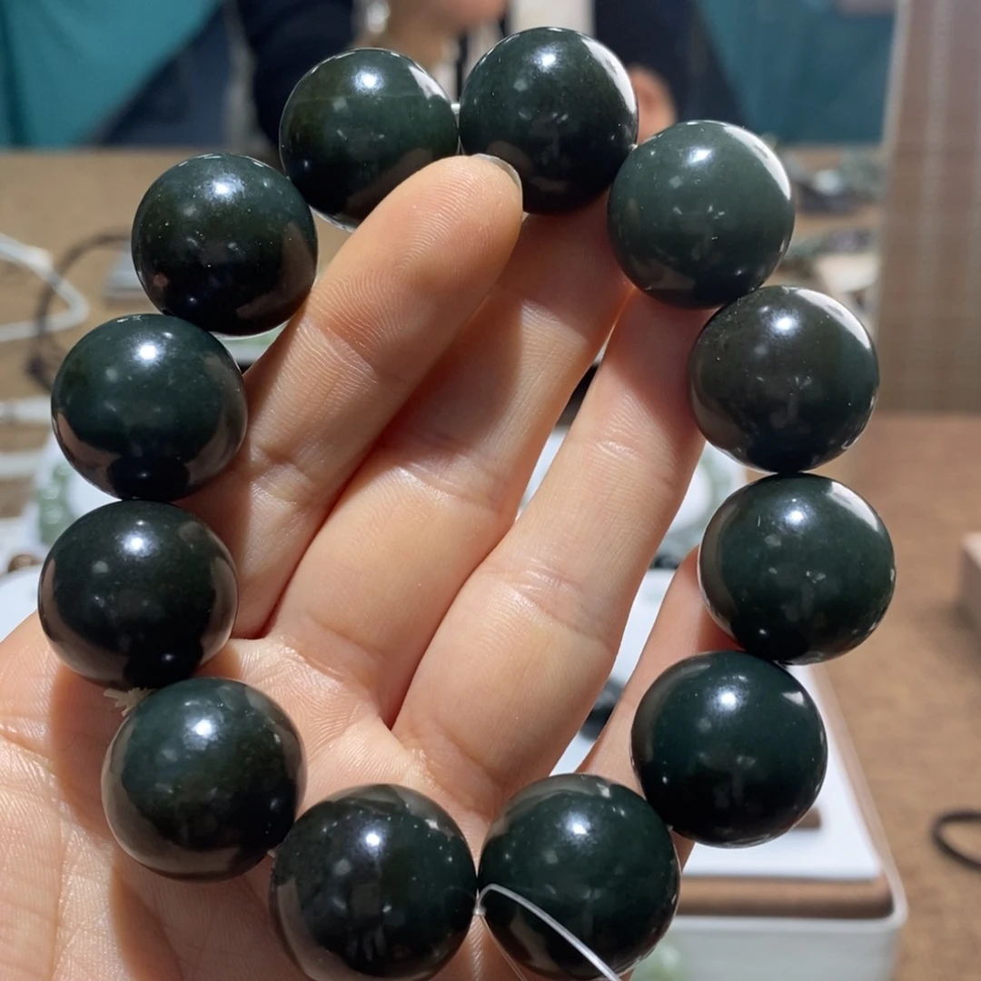 和田玉未镶嵌手链20