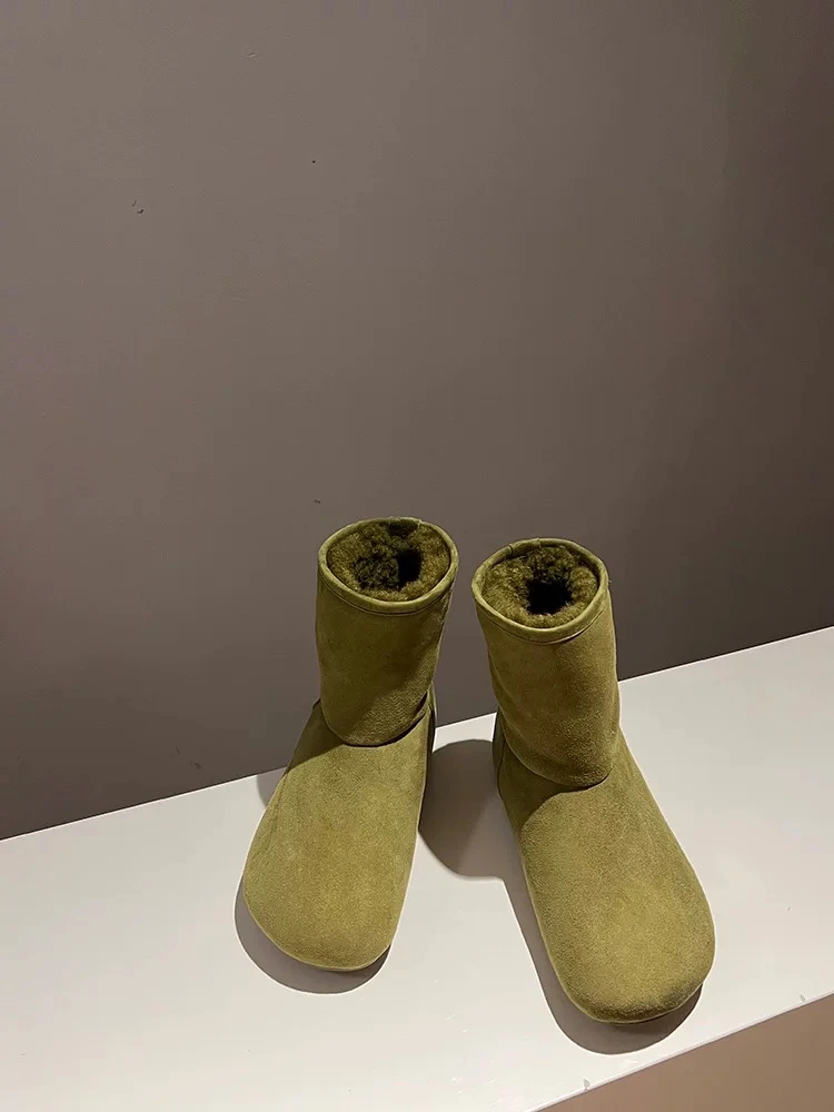 断码！软乎乎的雪地靴