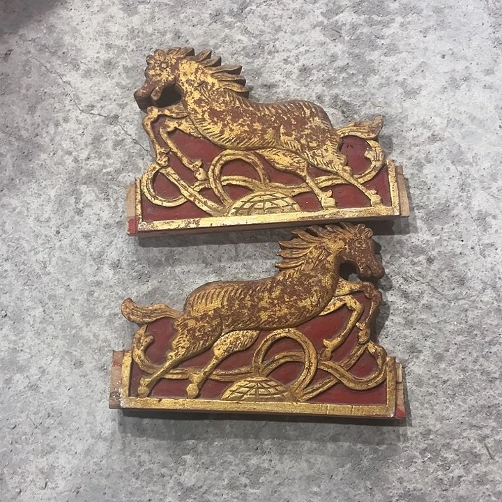 香榧木凤**潮一对小马