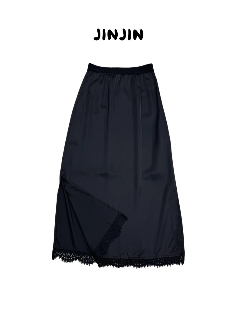 【JINJIN】2025夏季新款小众设计半身裙（0147）NO退NO换
