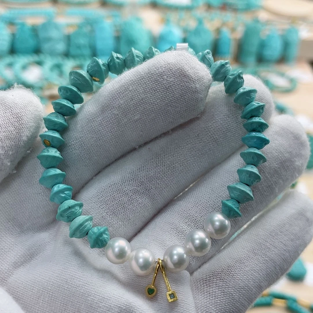 绿松石珠宝奇石未镶嵌