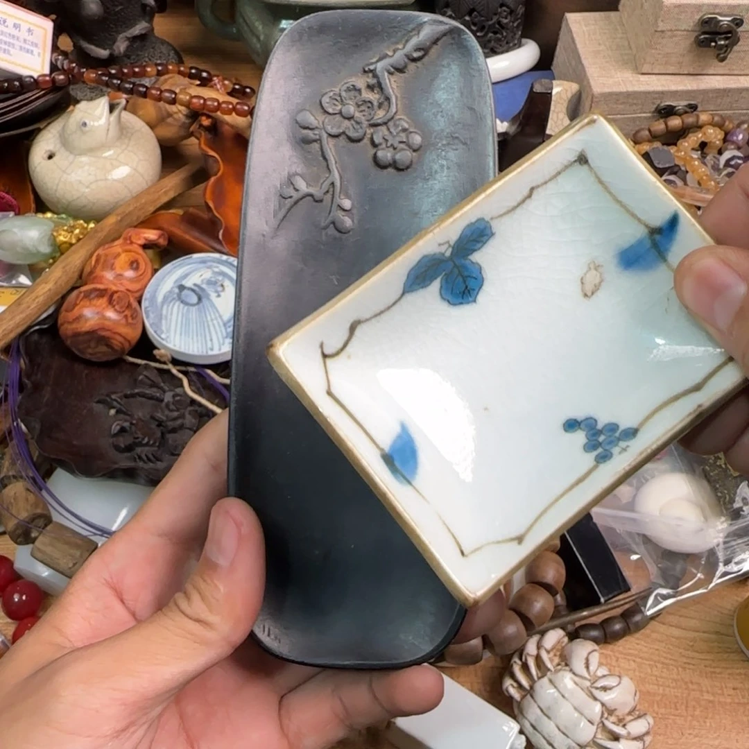 紫砂陶瓷孤品单件车里拍