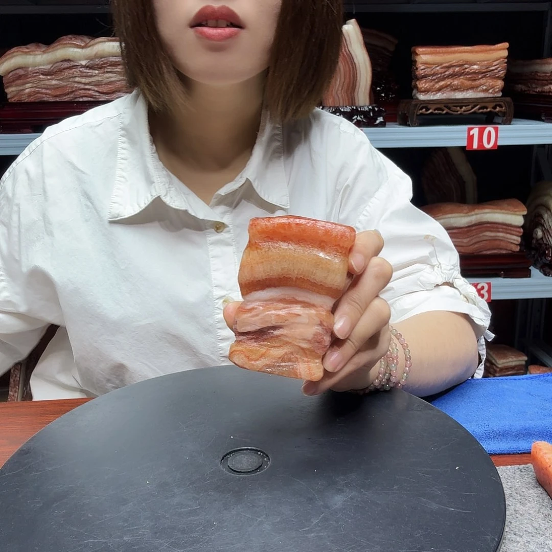 徐*广西天然猪肉石家居装饰660