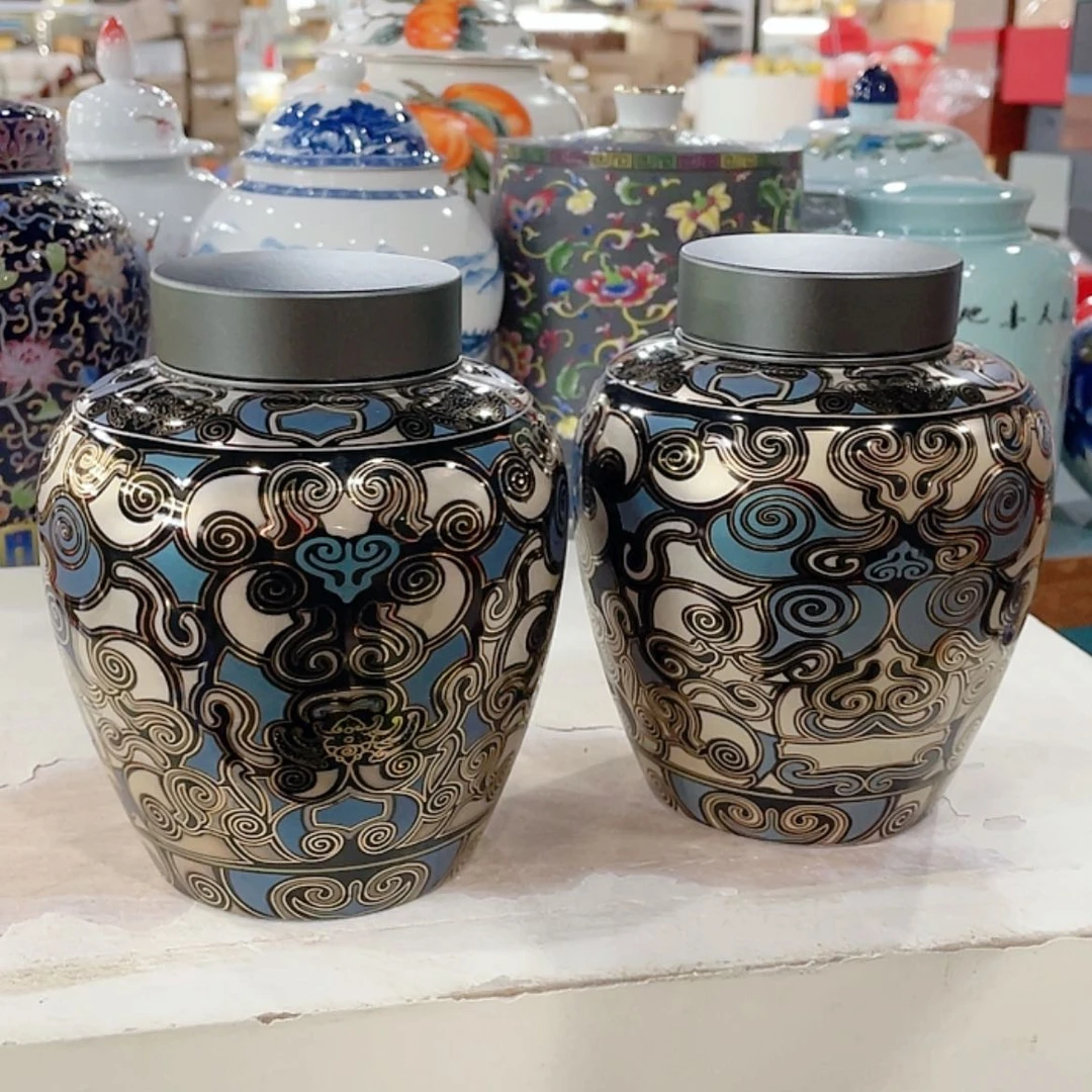 【闪购商品】罐陶瓷茶叶罐密封罐