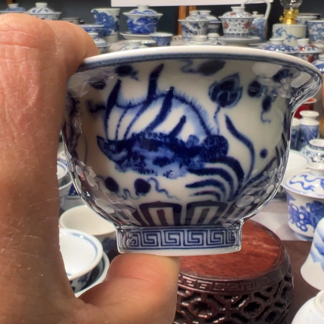 摆件景德镇青花陶瓷