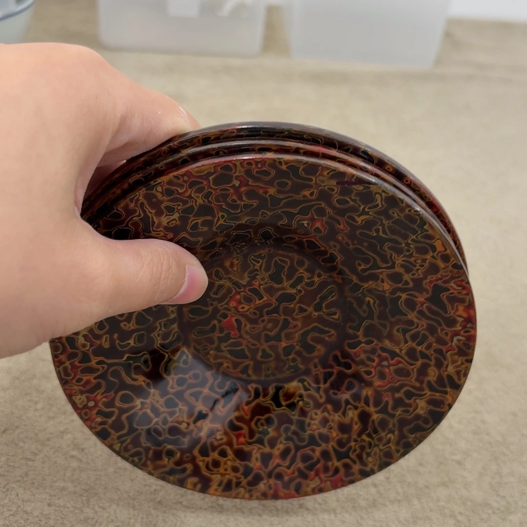 瓷片非常好用漂亮的茶具