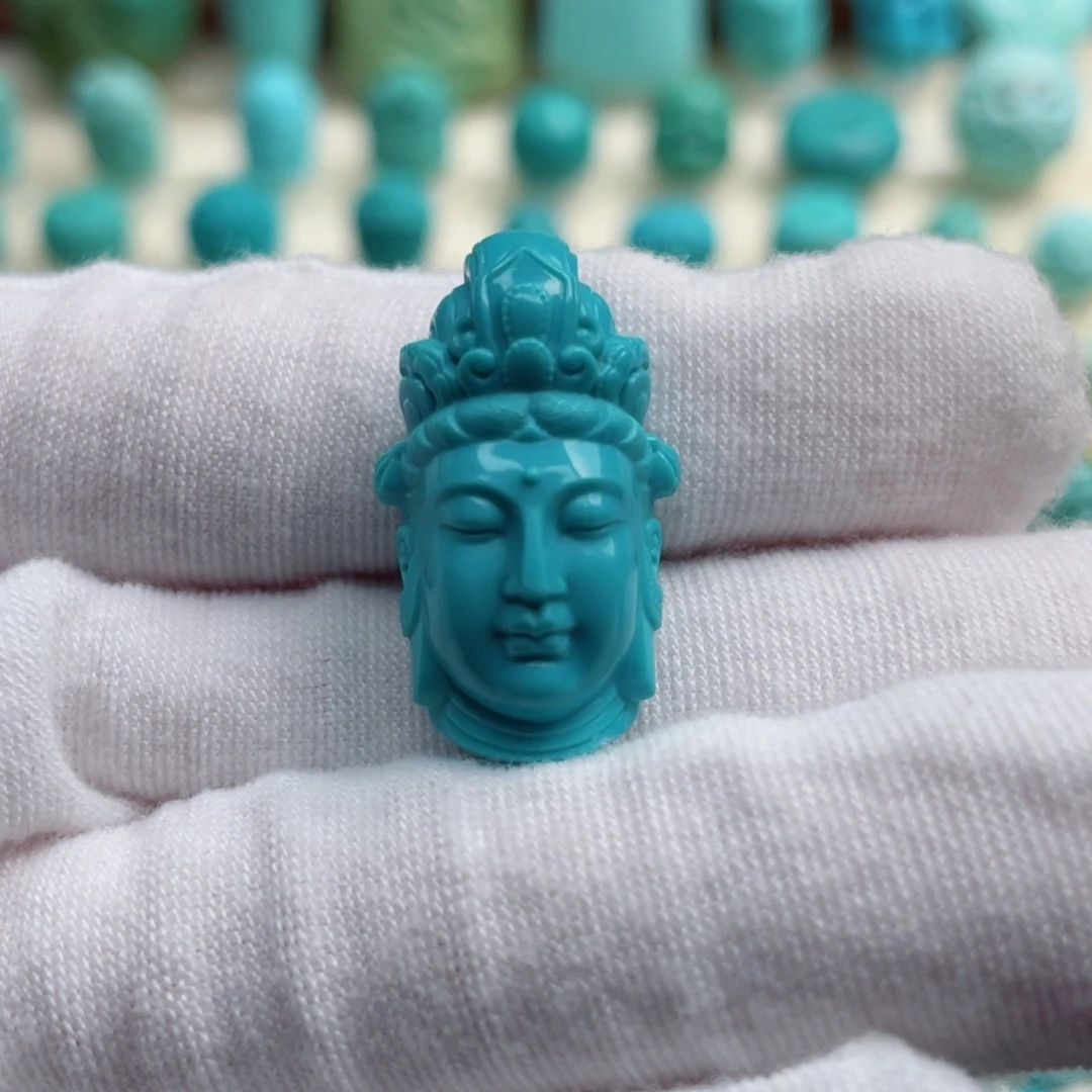 未镶嵌绿松石珠宝奇石