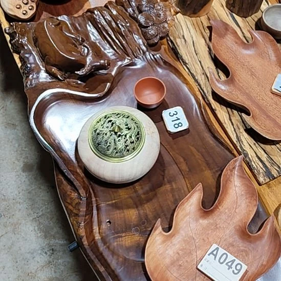 朦***美黄金樟手作小香炉