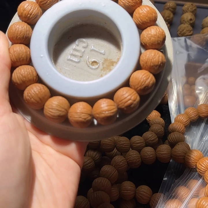 猴头核桃吊坠14精卡凤羽手串全品无瑕无药